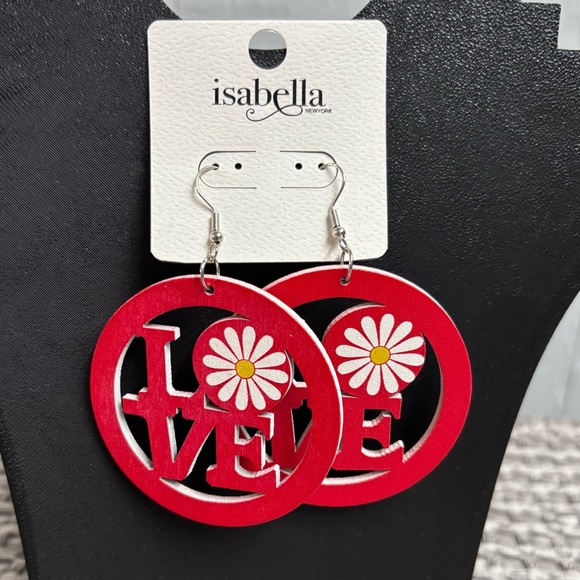 Isabella New York Jewelry - 5/$25 (Pick 5 items for $25 Labeled) Love Hoop Earrings